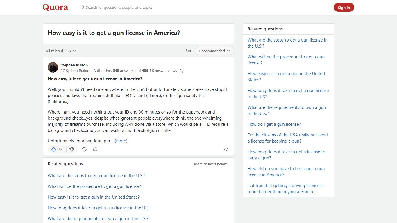 How easy is it to get a gun license in America? - Quora